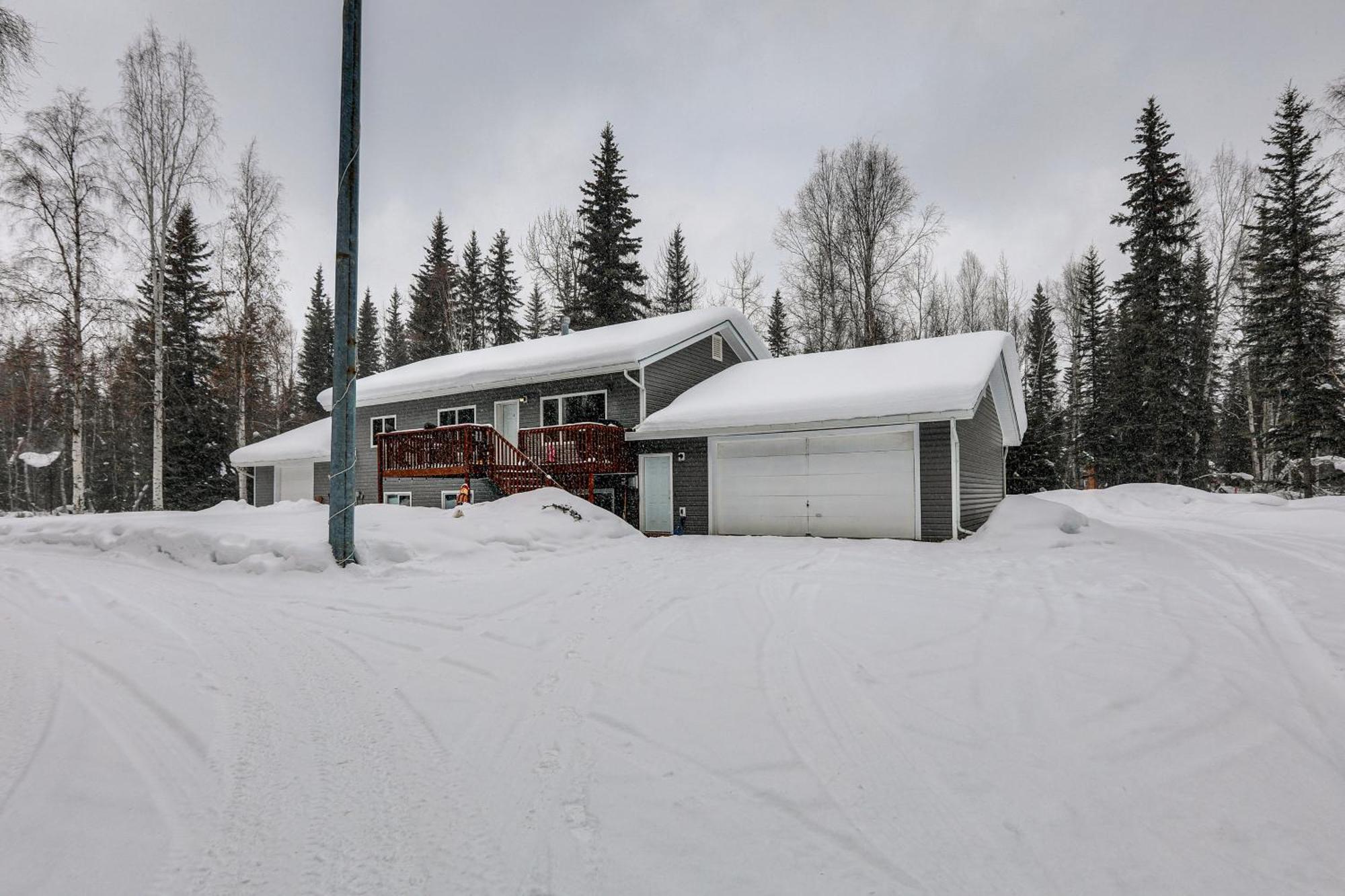 North Pole Escape With Deck And Aurora Lights Views! Villa Exterior foto